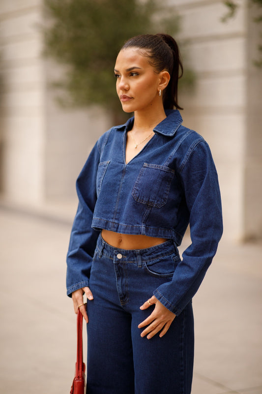 Ensemble Denim Bleu