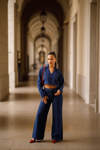 Ensemble Denim Bleu