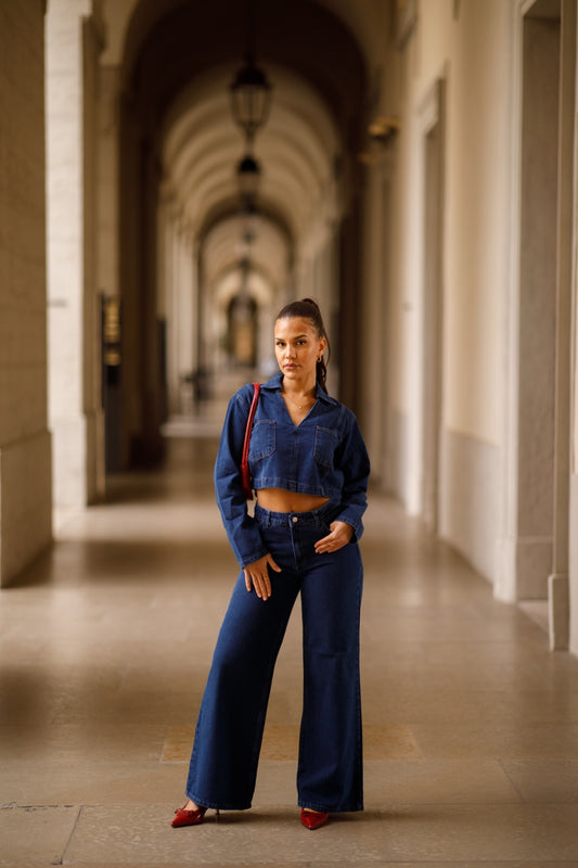 Ensemble Denim Bleu