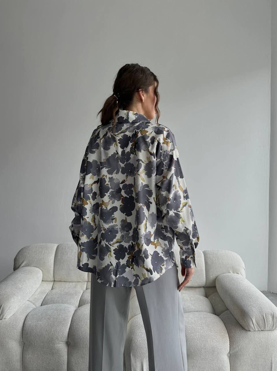 Chemise Motif Fleuri
