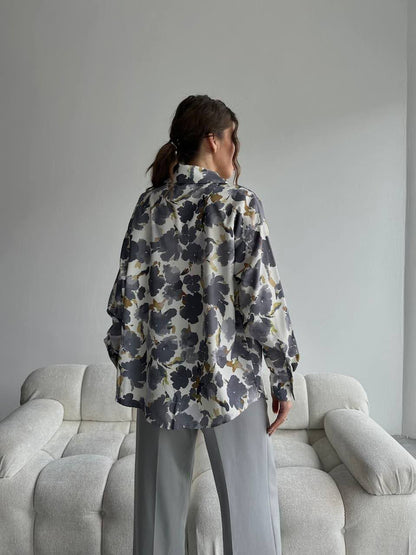 Chemise Motif Fleuri